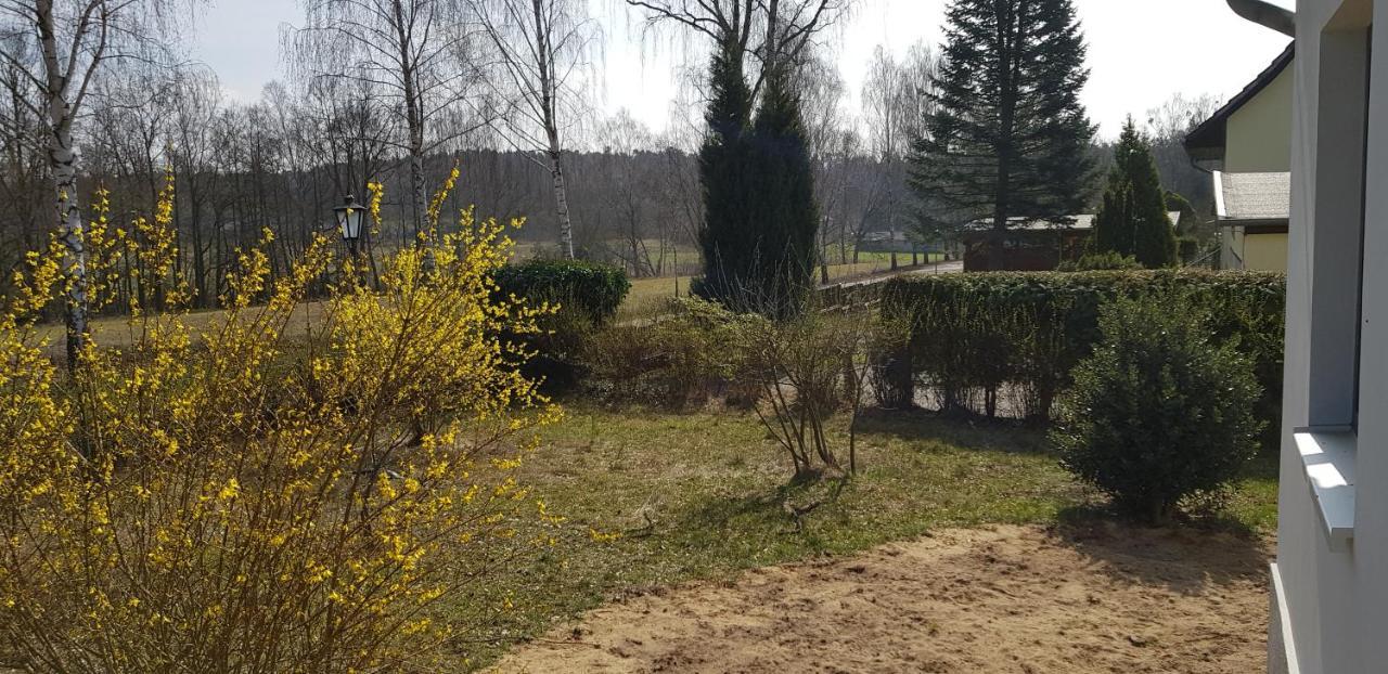 Mecklenburgische Seenplatte - Fh Mit Optionalem Steg Und Ruderboot Grosszerlang Bagian luar foto